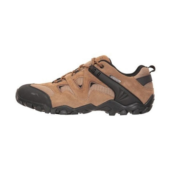 Mountain Warehouse Curlews Vattentäta Mockaskor för Herr Dark Beige 10 UK