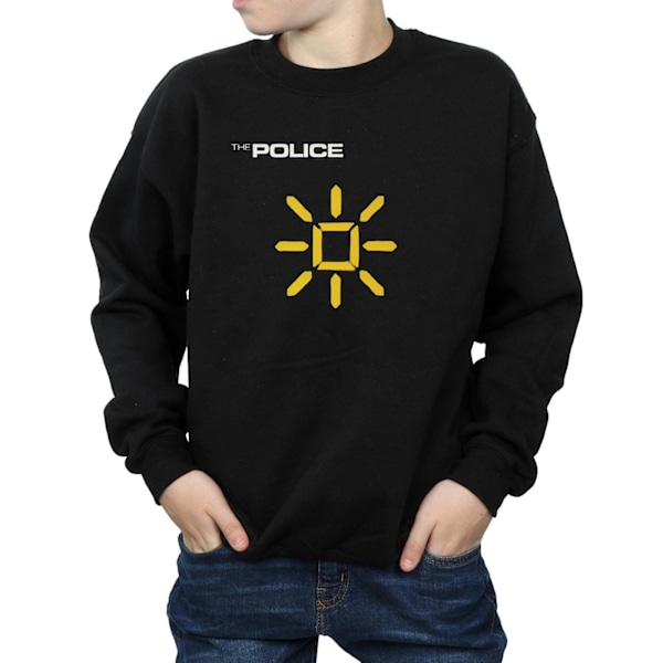 The Police Boys Invisible Sun Sweatshirt 7-8 år Svart Black 7-8 Years