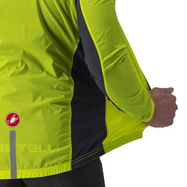 Castelli Herr Squadra Cykeljacka L Lime Lime L