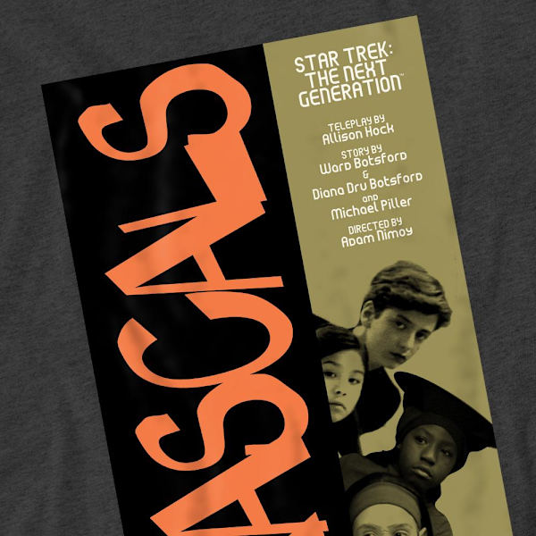 Star Trek Unisex Vuxen The Next Generation Säsong 6 Avsnitt 7 T-shirt Charcoal XXL
