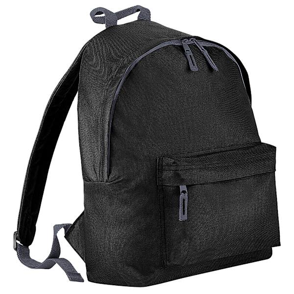 Bagbase Junior Fashion Ryggsäck (14 liter) (2-pack) Lime/graphite One Size