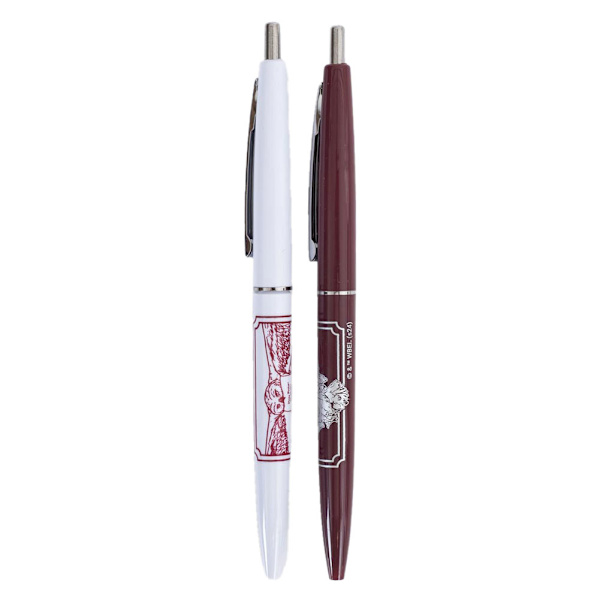 Harry Potter Hedwig Kulspetspenna (2-pack) One Size Vit/Rö White/Red One Size