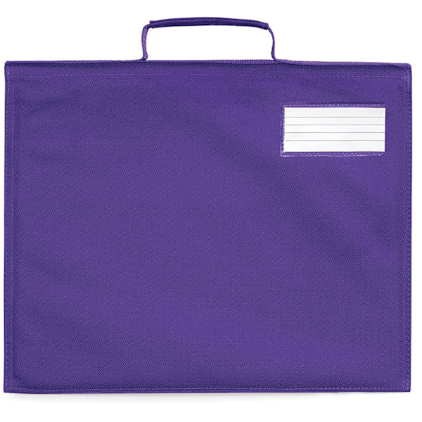 Quadra Classic Book Bag - 5 liter En storlek Lila Purple One Size