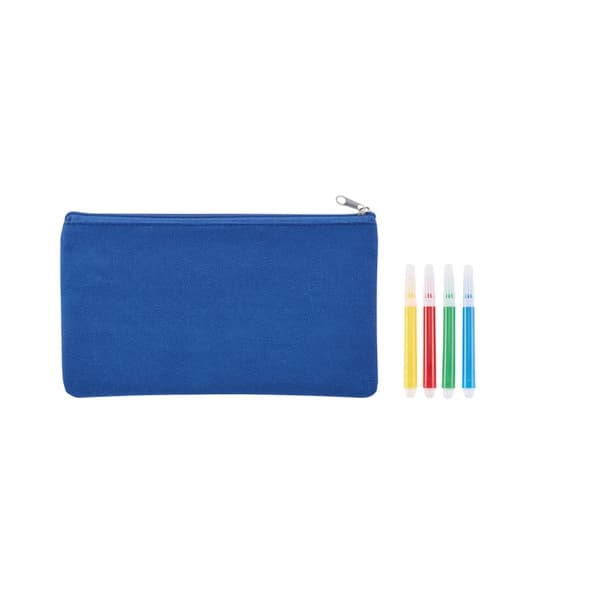 MidOcean Kiddo Pennfodral Set One Size Royalblå Royal Blue One Size