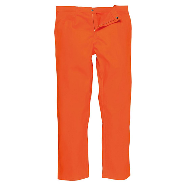 Portwest Bizweld arbetsbyxor för män M R Orange Orange M R