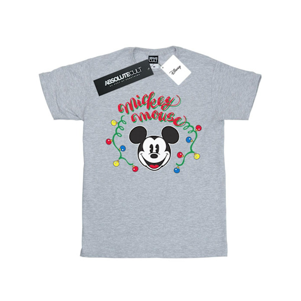 Disney Dam/Damer Mickey Mouse Julgransljus Bomull Sports Grey M