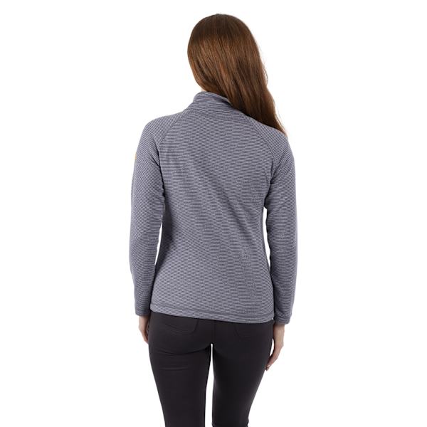 Trespass Dam/Kvinnor Olga Läder Fleece Topp S Denim Blå Marl Denim Blue Marl S