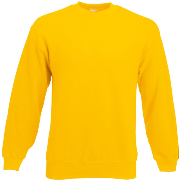 Fruit Of The Loom Herr Set-In Belcoro® Garn Sweatshirt 3XL Sunf Sunflower 3XL