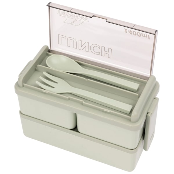 Trespass Bento Lunch Box En Storlek Grön Green One Size