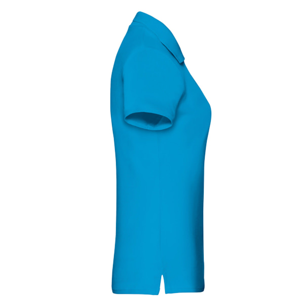 Fruit of the Loom Premium Polotröja för Dam XL Azure Blå Azure Blue XL