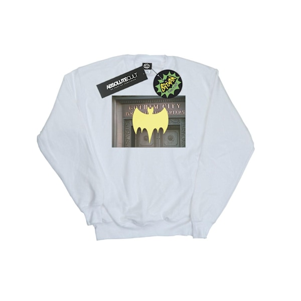 DC Comics Herr Batman TV-serie Gotham City Police Sweatshirt S White S