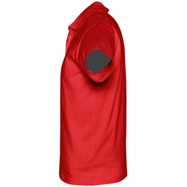 SOLS Prescott Jersey kortärmad pikétröja för män XL Röd Red XL