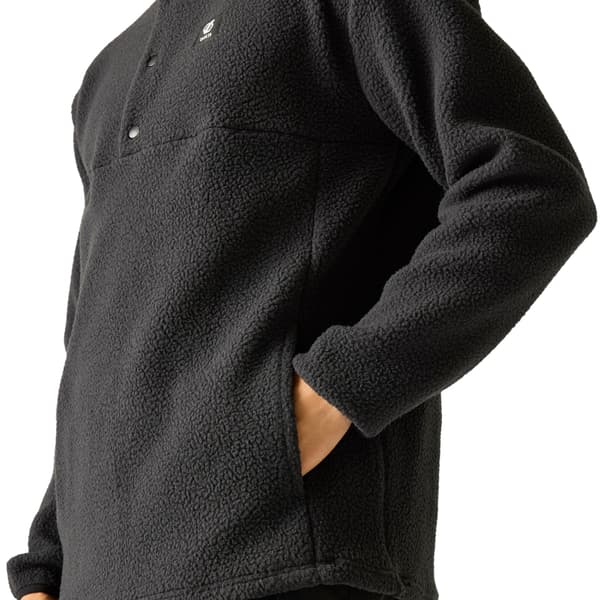 Dare 2B Herr Twin Tip Snap Fleecetopp S Svart Black S