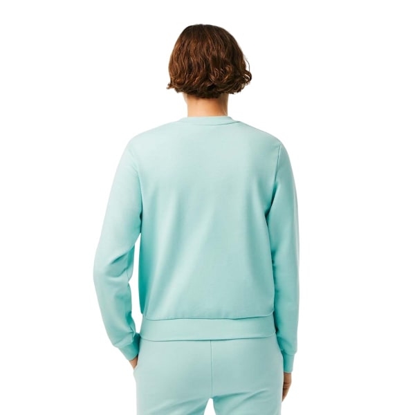 Lacoste Dam/Dam Fleece Crew Neck Avslappnad Passform Tröja 6 Green 6 UK