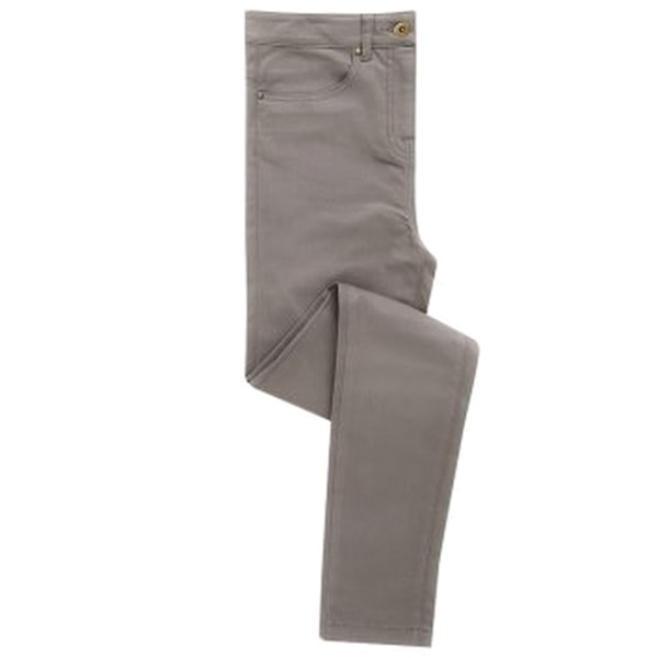 Premier Dam/Dam Performance Chino Jeans 22 UK L Stål Steel 22 UK L