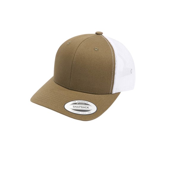 Flexfit Unisex Adult Classics Recycled Two Tone Trucker Cap One Olive/White One Size