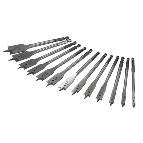 Faithfull Plattborrar 13 Delars Set Flerfärgad Multi Colour 13 Piece Set