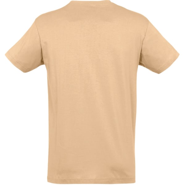 SOLS Regent kortärmad t-shirt för män L Sand Sand L