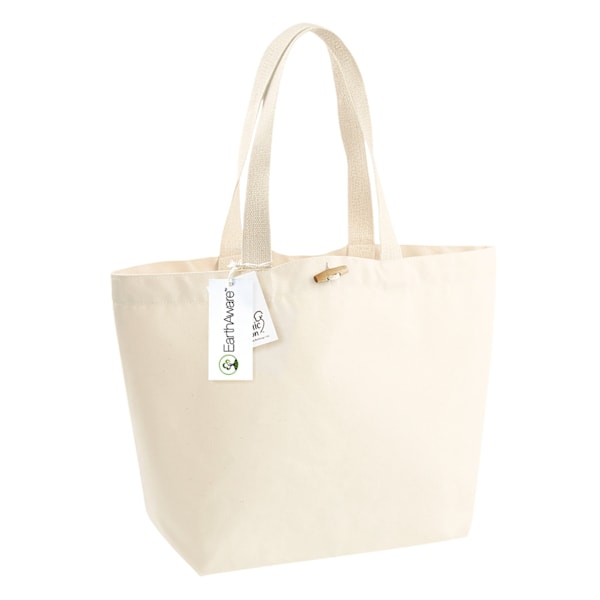 Westford Mill EarthAware ekologisk bomullskasse 34 cm x 34 cm x Natural 34cm x 34cm x 17cm