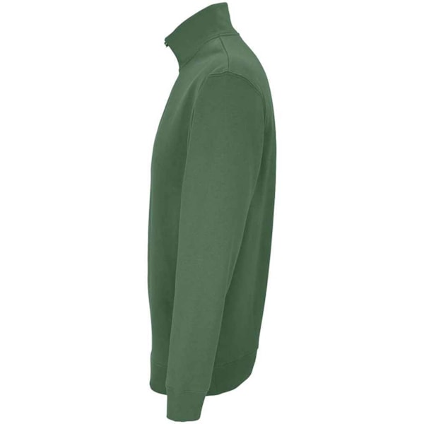 SOLS Unisex Adult Conrad Quarter Zip Sweatshirt S Flaskegrön Bottle Green S