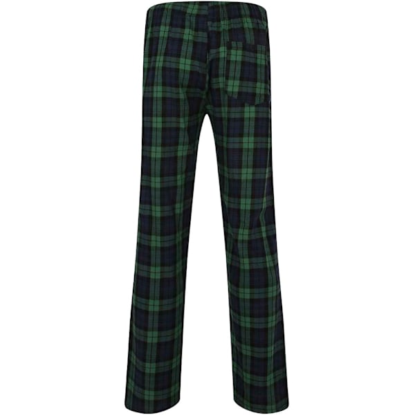 SF Herr Tartan Lounge Byxor M Marinblå/Grön Navy/Green M