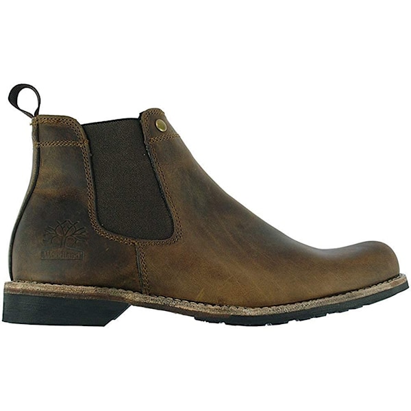 Woodland herr läder Dealer/Chelsea Boot 8 UK brun Brown 8 UK