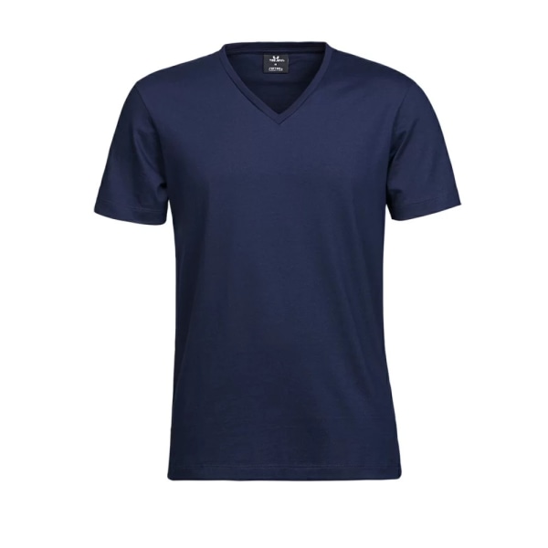 Tee Jay Herr Soft Touch V-hals Fashion T-shirt XXL Marinblå Navy XXL