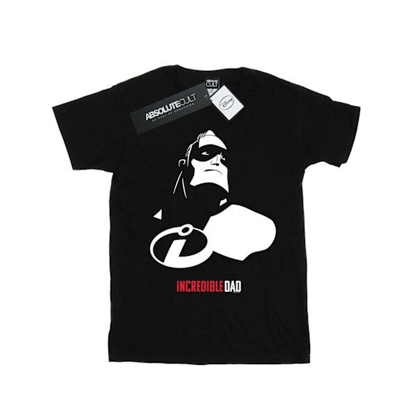 Disney Boys The Incredibles Incredible Dad T-Shirt 7-8 år Blå Black 7-8 Years