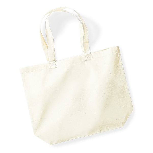 Westford Mill Organic Premium Cotton Maxi Tote One Size Natural Natural One Size