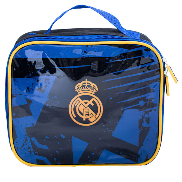 Real Madrid CF Fragment Lunchväska 23cm x 20cm x 8cm Guld/Blå/R Gold/Blue/Red 23cm x 20cm x 8cm