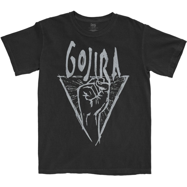 Gojira Unisex Power Glove Bomull T-shirt L Svart Black L