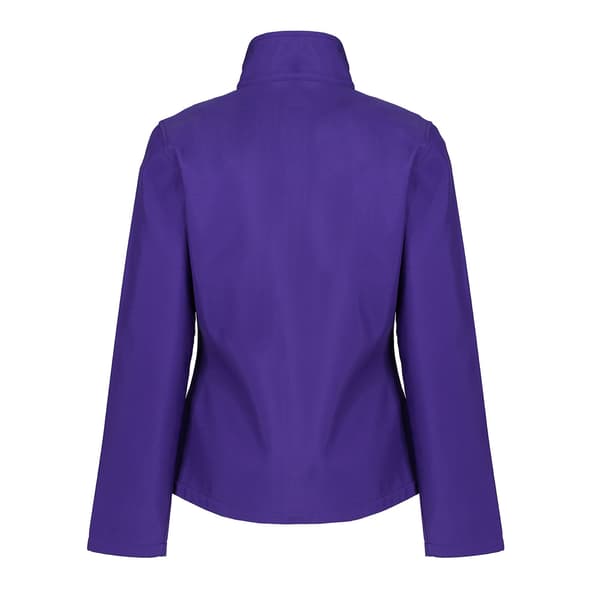 Regatta Professional Dam/Dam Softshelljacka för Tryck Purple/White 10 UK