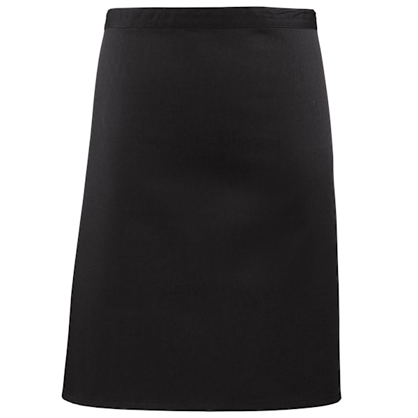 Premier Dam/Kvinnors Midjeklänning Förkläde (2-pack) One Size Bla Black One Size