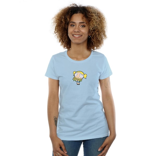 The Powerpuff Girls Dam/Dam T-shirt i bomull XL Baby Blue Baby Blue XL