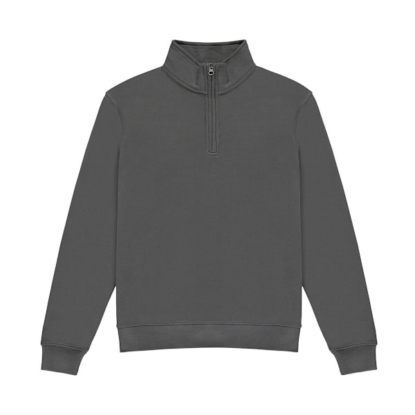 Kustom Kit Herrar Kvart Zip Sweatshirt 3XL Mörkgrå Dark Grey 3XL