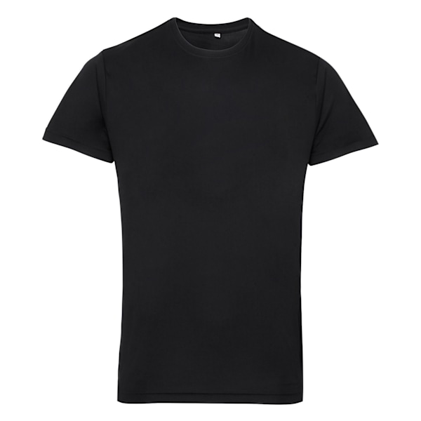 TriDri Performance T-shirt i återvunnet material för män, M, svart Black M