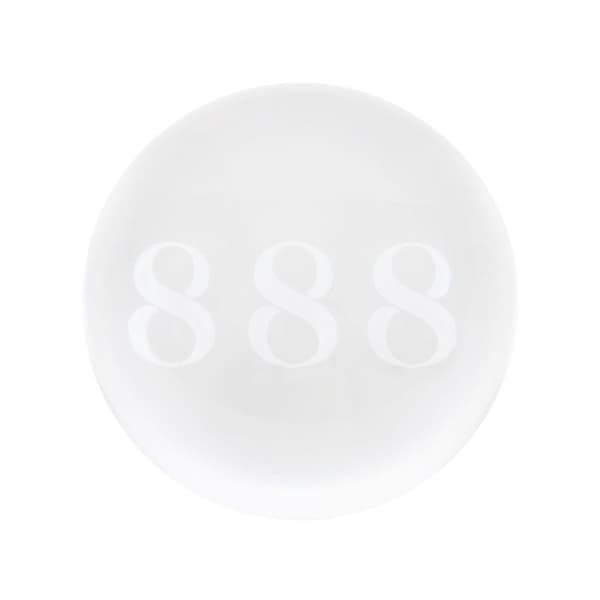 Something Different 888 Ängelnummer Kristallkula One Size Clea Clear One Size