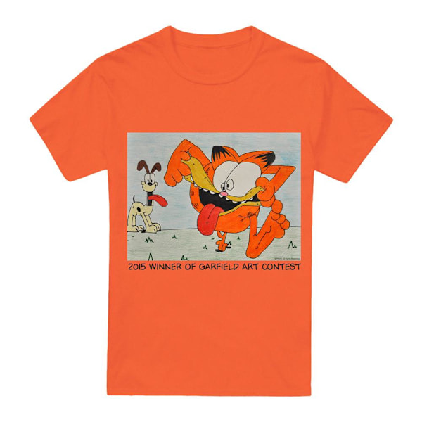 Garfield Herr Isaac Lutterman T-Shirt M Orange Orange M