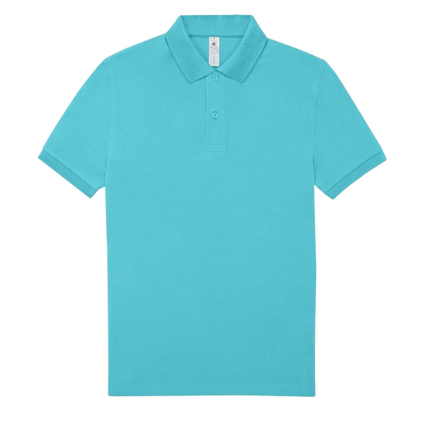 B&C Herr Polotröja M Meta Turkos Meta Turquoise M