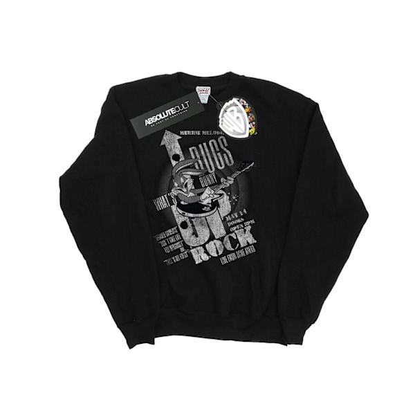 Looney Tunes Dam/Kvinnor Bugs Bunny What´s Up Rock Sweatshirt Black M