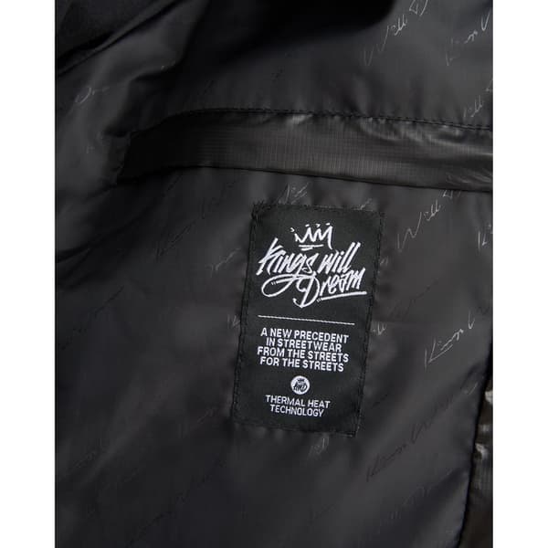 Kings Will Dream Ascend Pufferjacka för män L Svart Black L