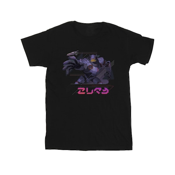 Disney Boys Lightyear Zurg Complex T-shirt 7-8 år Svart Black 7-8 Years