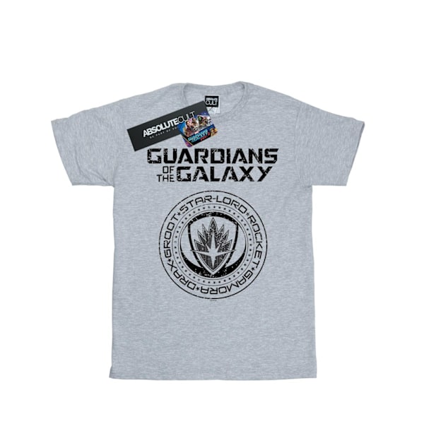 Marvel Girls Guardians Of The Galaxy Vol. 2 Distressed Seal Cot Sports Grey 5-6 Years