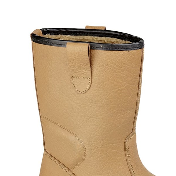 Grafters herr Scuff Toe Cap säkerhetsläder Rigger Boots 9 UK Ta Tan 9 UK