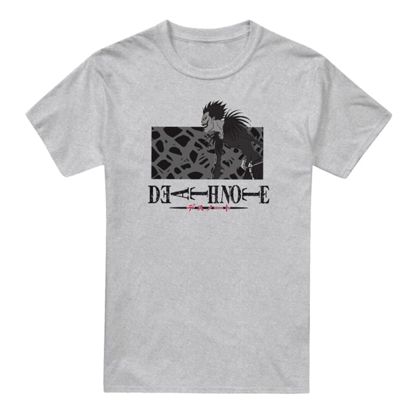 Death Note Mens Ryuk Logo T-Shirt L Sports Grey Sports Grey L