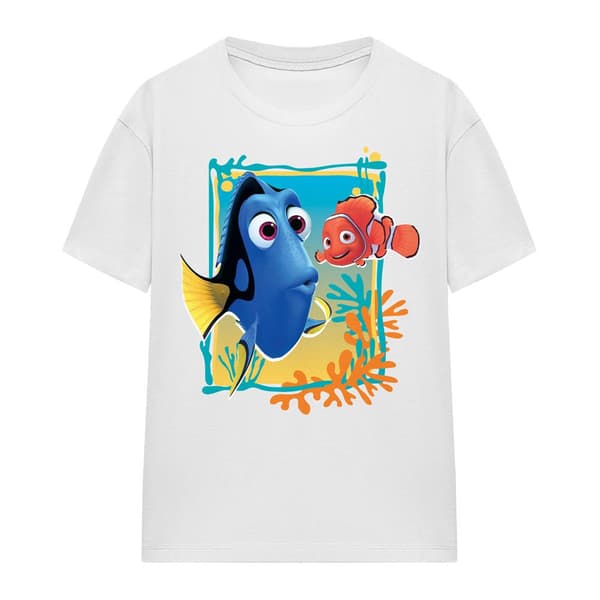 Hitta Nemo Dam/Flickor Doris Nemo T-shirt XL Vit White XL