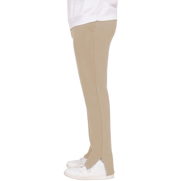 Casual Classics Herr Blended Core Split Hem Tall Joggingbyxor Ecru XXL R
