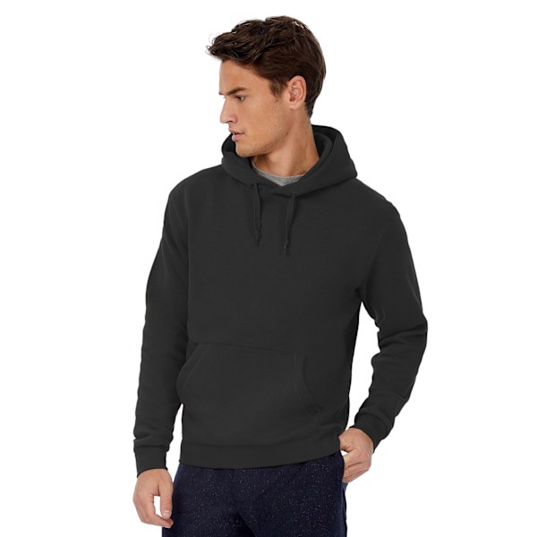 B&C Herr Huvtröja / Hoodie XS Svart Black XS