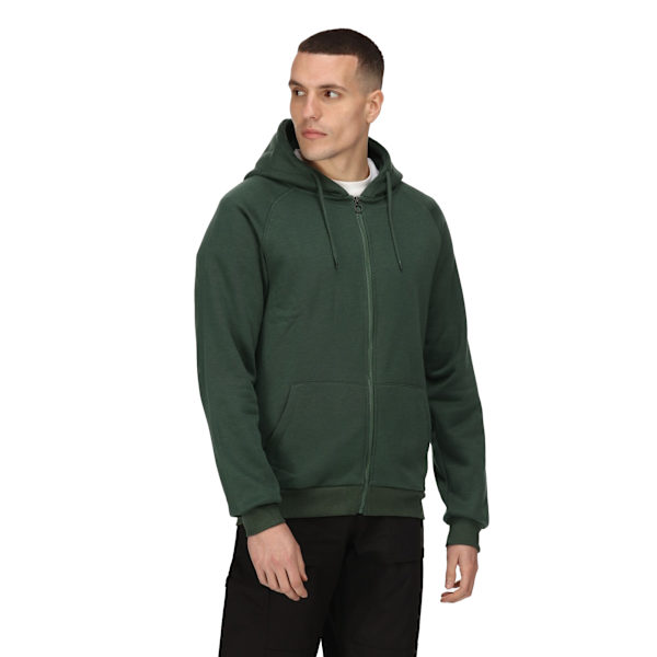 Regatta Professional Herr Full Zip Hoodie M Mörkgrön Dark Green M