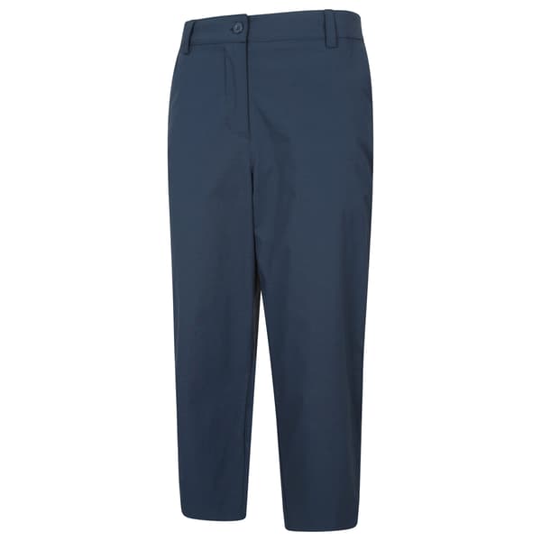 Mountain Warehouse Dam/Dam Delta Stretch Capri Byxor 1 Navy 12 UK